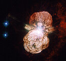 Aufnahme einer Supernova