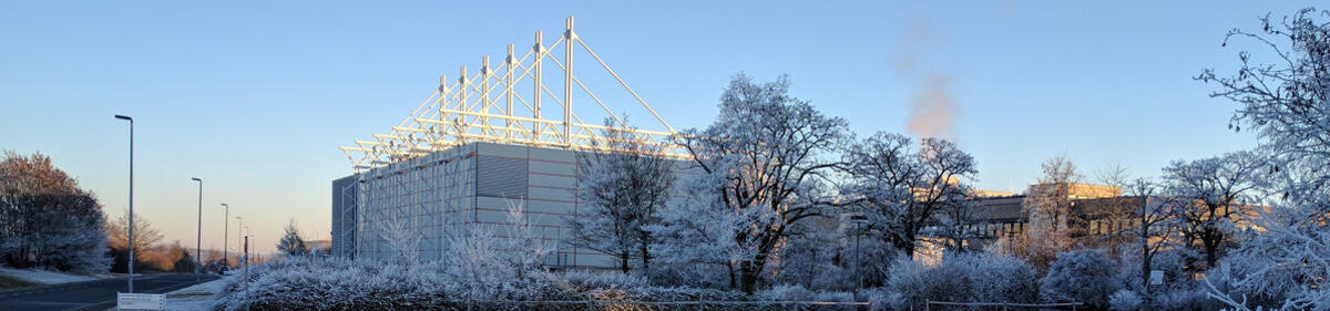 Gottfried-Landwehr-Labor im Winter