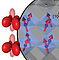 "Orbital control of non collinear magnetic order in nickel oxide heterostructures"