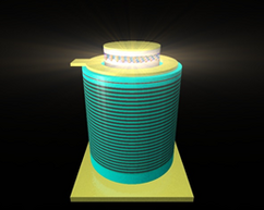 Vision of a monolithic polariton laser based
