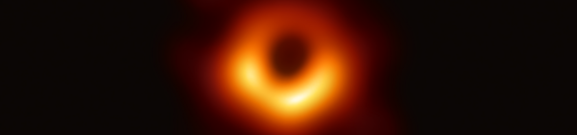 Bild des schwarzen Lochs m87