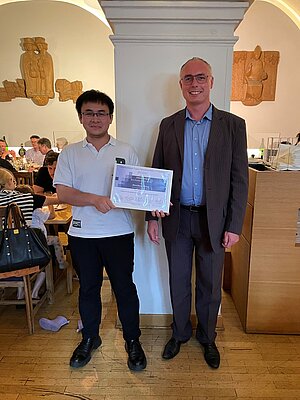 Congratulations to Hancheng Zhong, winner of the Best Student Poster Award!